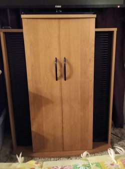 Television Stand Entertainment Center For CDs And DVDs