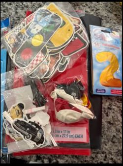 Boy and girl birthday party supplies