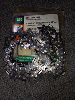 Powercare 20in g70 saw chain