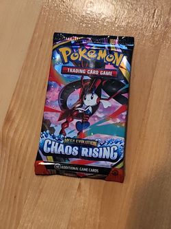 X10 Pokemon Chaos Rising Booster Packs