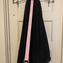  Adjustable Dog Car Seat belt Harness, Pink , 23 In Long 