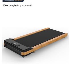 Maksone Under Desk Treadmill, Expert of Wooden Walking Pad, Walking Jogging Machine with Remote Control, Installation-Free..