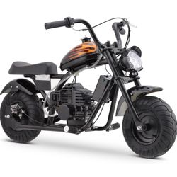 49.4 CC 2-Stroke Dirt Bike Premium Tire, Metal Frame, Disc Brakes, Max Load 165Lbs, Up to 20Mph