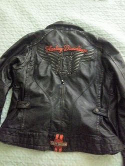 Leather Harley Jacket