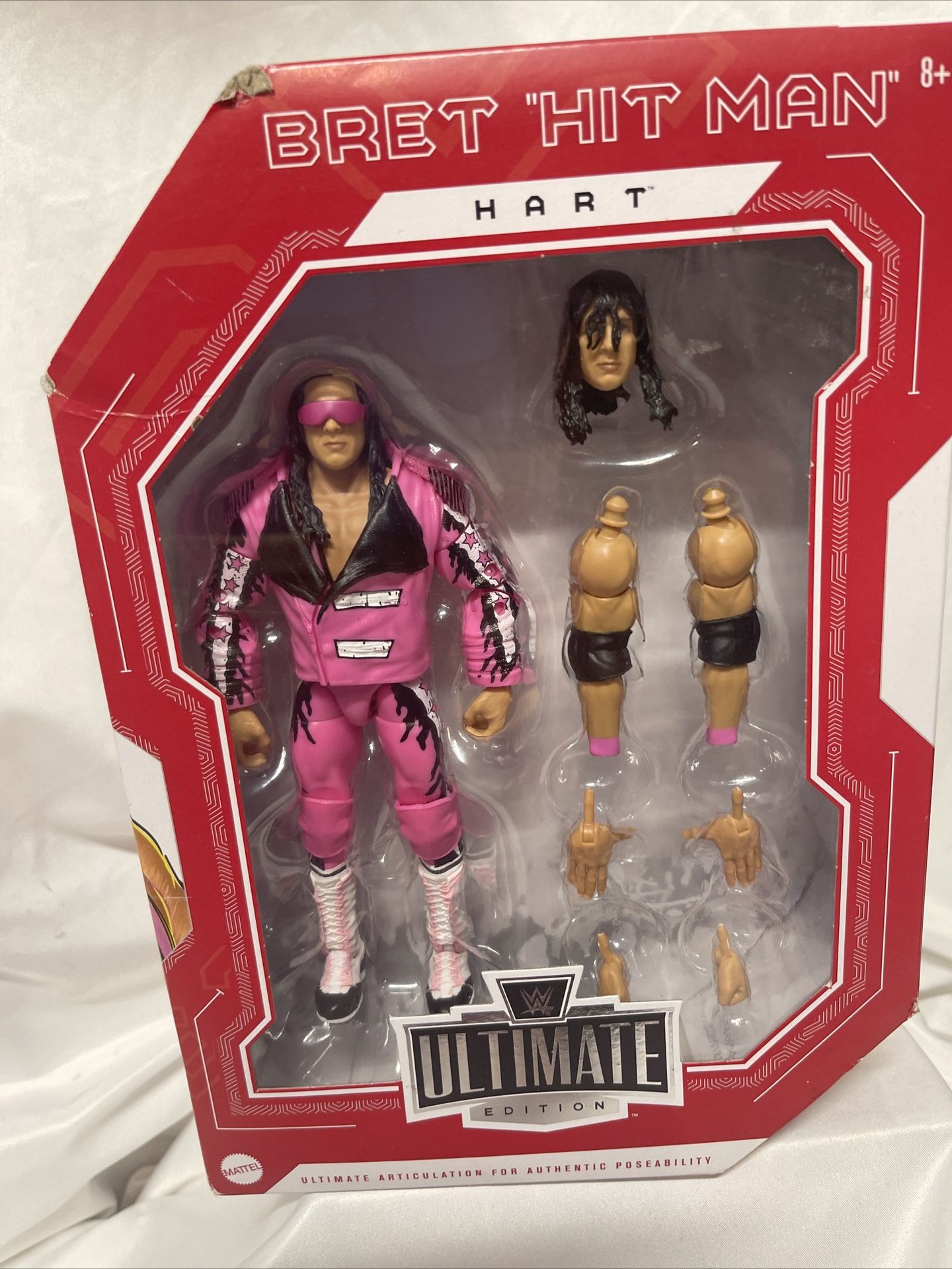 Mattel WWE Ultimate Edition Bret "Hit Man" Hart Action Figure (GYC22)