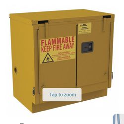 22 Gallon Condor Flammable Materials Cabinet  Douple Vented 