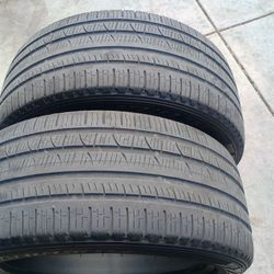 275/45/20 PIRELLI SCORPION VERDE ALL SEASON 85% TREAD DOT 37/22 SET OF 2 MATCHING HIGH PERFORMANCE TIRES EXCELLENT CONDITION 