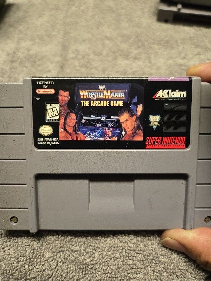 Wrestlemania The Arcade Game 