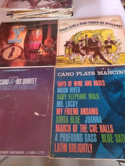 Vintage Eddie Cano vinyl Album's