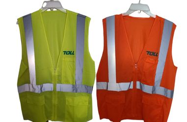 Safety Vest Reflective 
Pack of 10


8 Yellow Vests

2 Orange Vests

