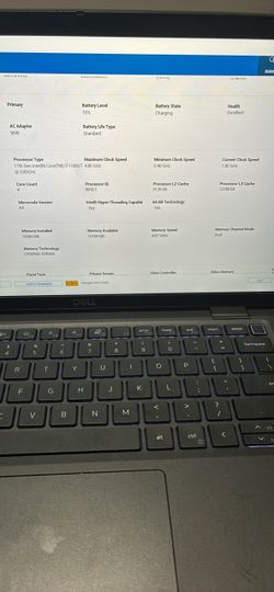 Dell Laptop 7420