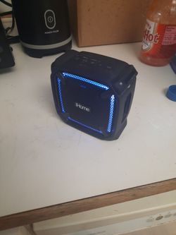iHome LED Bluetooth Speaker