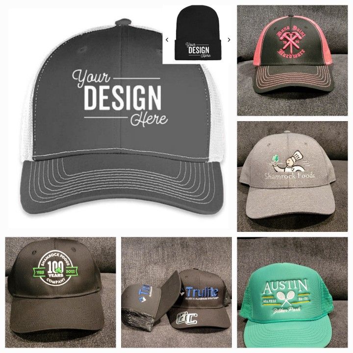 Hats And Beanies Embroidery Custom Made