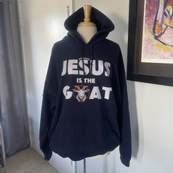 Jesus Is The Goat Hoodies