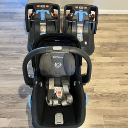 UPPAbaby Carseat And 2 Bases 