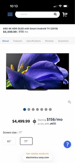 Sony Oled Máster Series A9G