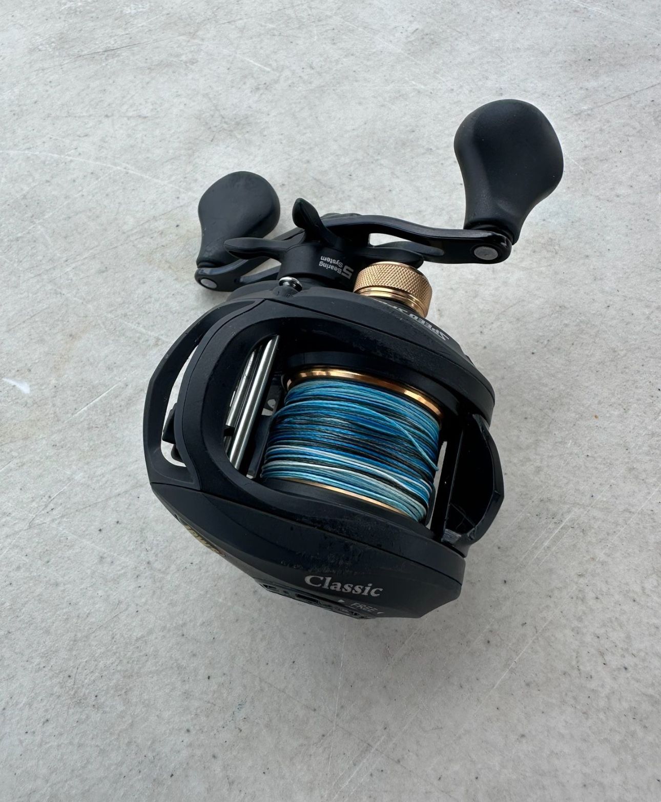 Lew's Classic Pro Speed Spool Baitcast Reel.