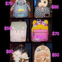 Brand New! Loungefly Disney Mini Backpacks 💗