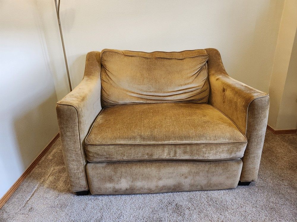 Love Seat / Oversized Wall Hugger Recliner