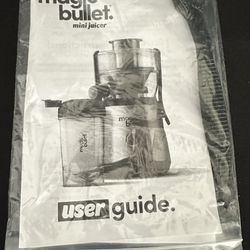Magic Bullet Mini Juicer. See Pictures. 