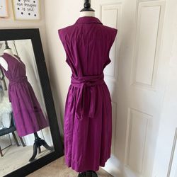 Liz Claiborne Purple Dress XL