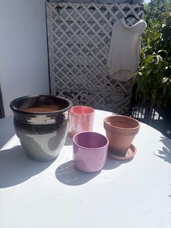 Assorted Planters and Pots