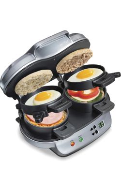 Hamilton Beach Dual Breakfast Sandwich Maker