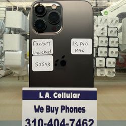 iPhone 13 Pro Max 256gb Black Unlocked