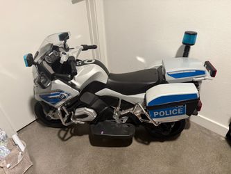 kids electric police moto