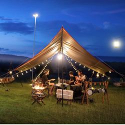 120FT Shatterproof Patio Lights with 62 Dimmable ST38 LED Vintage Edison Bulb,Weatherproof 2200K Connectable Outside Hanging Lights for Deck Porch Caf