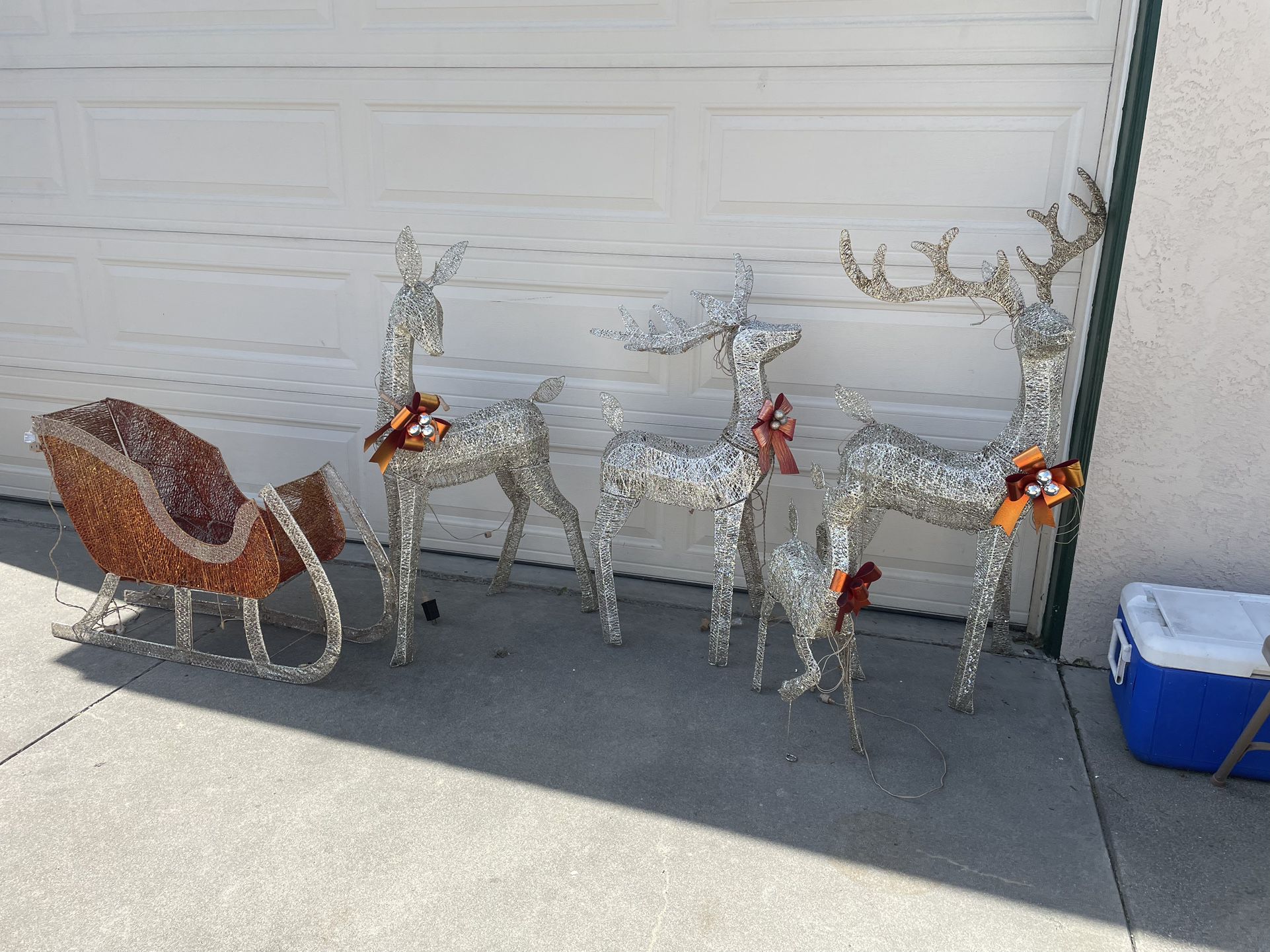 Reindeer Outdoor Decorations 