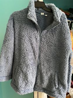 Gap maternity Sherpa sweater