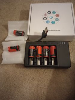 Lithium Ion Batteries And Charger