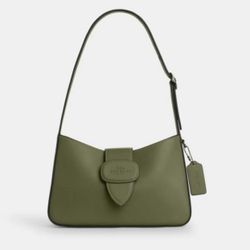 Coach Green Eliza Shoulder Bag
