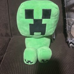 Minecraft Creeper Plush Piggy Bank