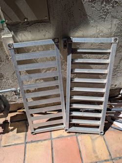 Set - two free aluminum rails