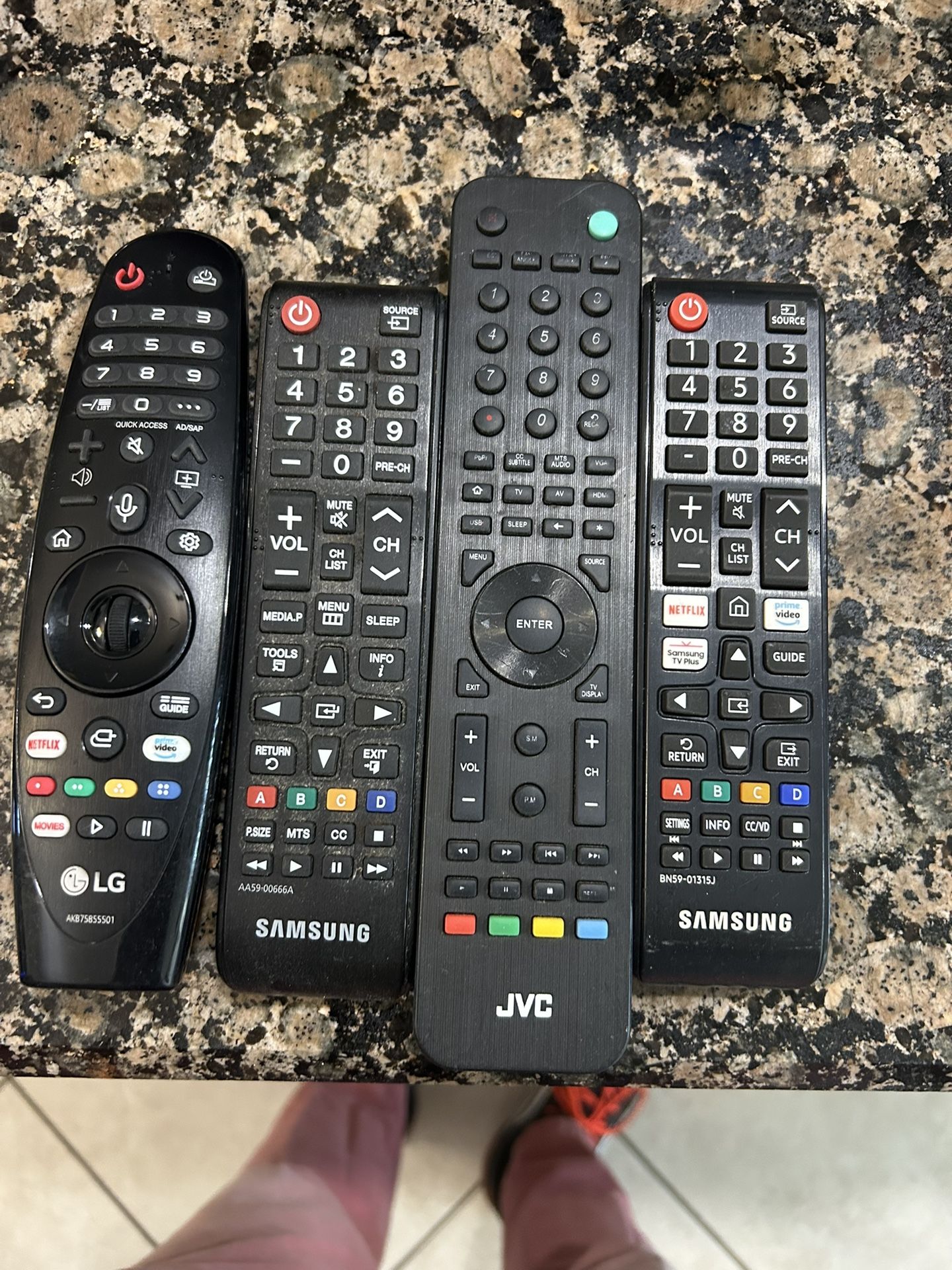 Remote Control Tv 15 Each