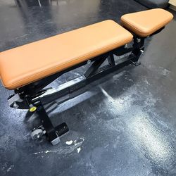 Hammer Strength Adjustable Bench Brown Leather