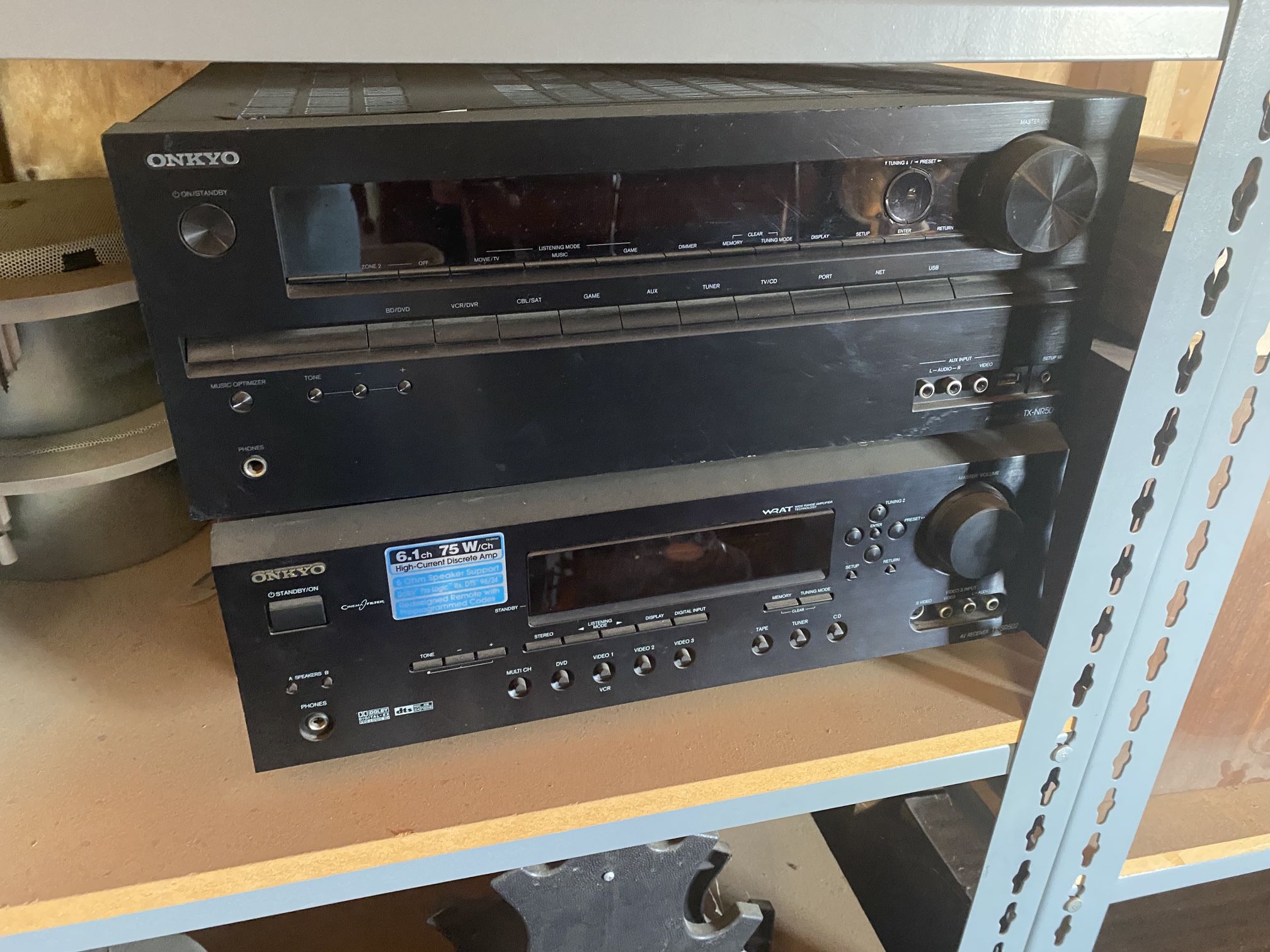 Onkyo Surround Sound Recievers 2 Of Them