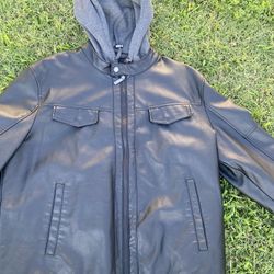 Perry Ellis Leather Jacket