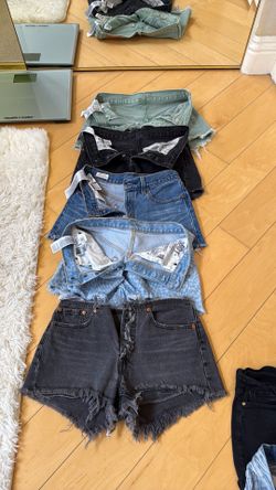 Ladies Jean Shorts
