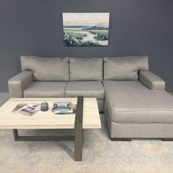(FREE DELIVERY) Grey Modular sectional couch