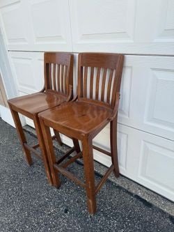 Wooden Bar Stools