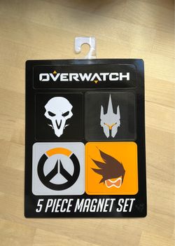 Blizzard Entertainment Overwatch 5Pc Magnet Set Collectible 2017
