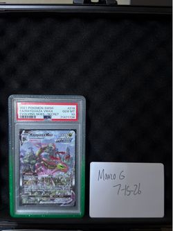 PSA 10 Rayquaza VMax alt art SAR