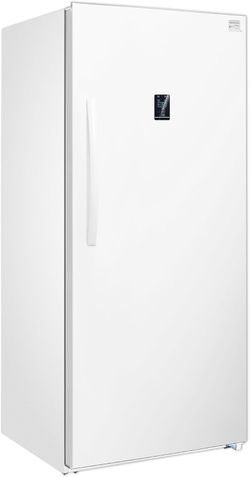 Kenmore 14 Cu. Ft. (390L) Convertible Upright Freezer/Refrigerator | Garage-Ready | Frost-Free | Digital Touch Controls | Quick Freeze | LED Interior 