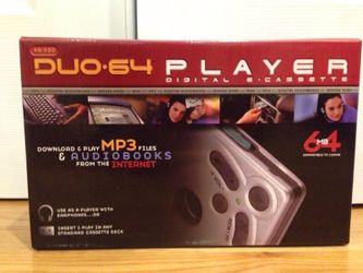 Duo-64 digital e-cassette music player