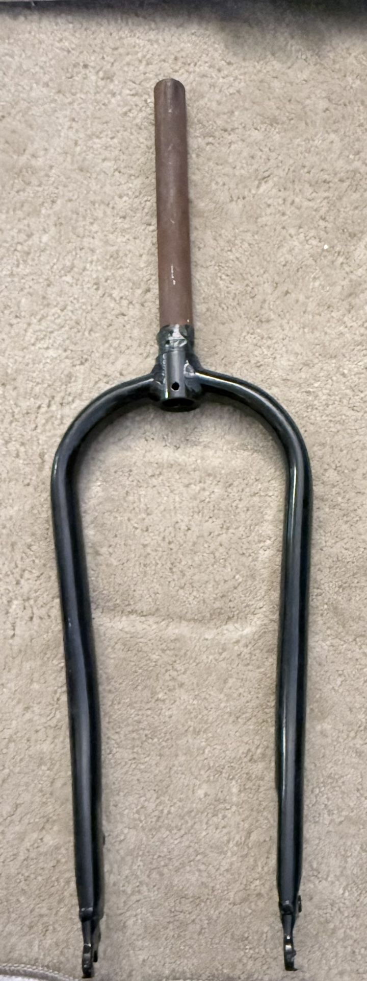 Bicycle Fork - Black Steel