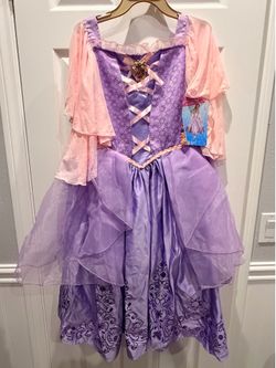 Disney Princess Tangled Rapunzel Costume – Size 7/8 – NWT