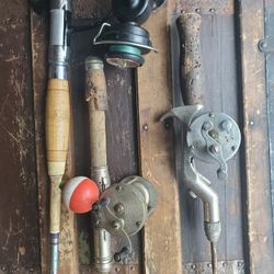 1904 And 1905 Antique Fishing Rods 
